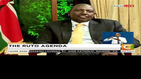 ruto agenda